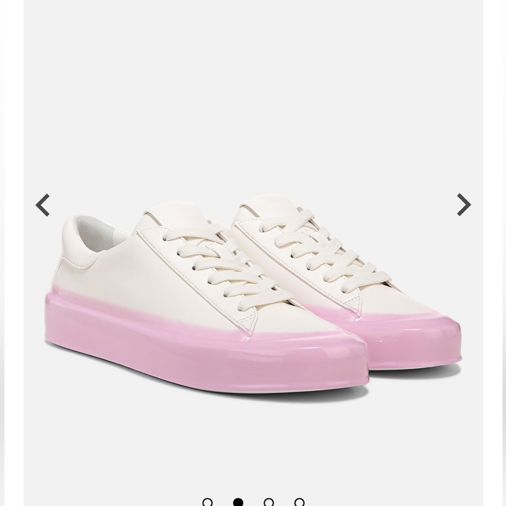 VINCE Gabbi dipped tennis shoe